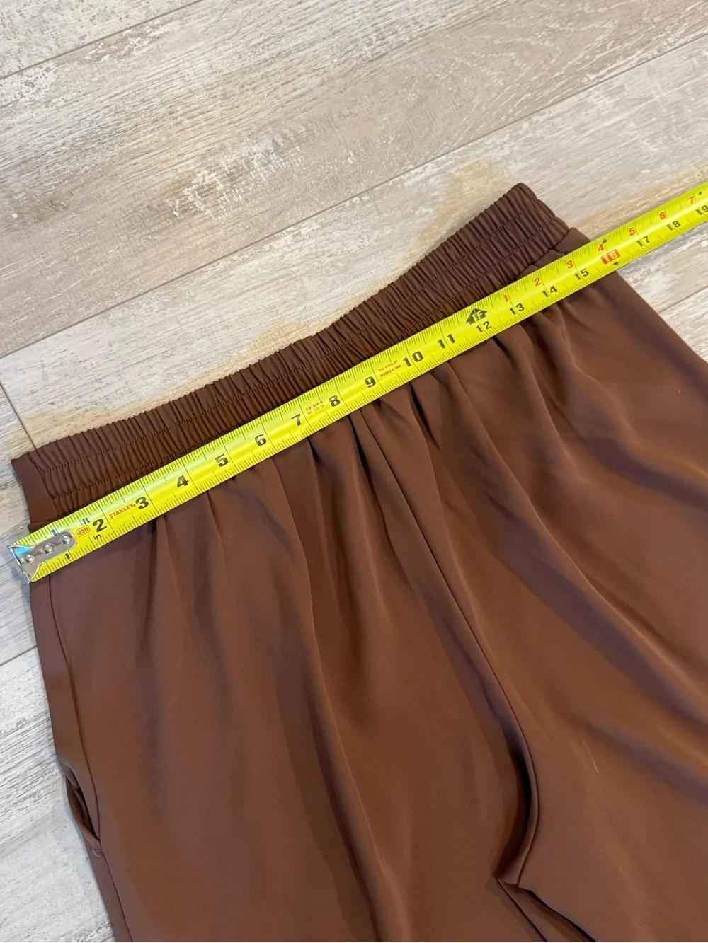 MELLODAY Brown Wide-Leg Ponte Pants - Picture 5 of 5